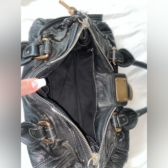 Gorgeous Chloe Paddington Medium sized, Black with Gold lock & key - Picture 11 of 11